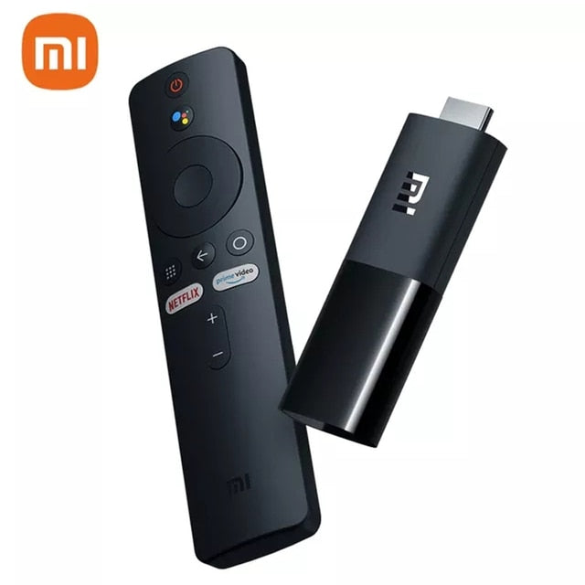 Mi TV Stick Xiaomi Mi TV Stick box Android TV 9.0 4-core 1080P HD Dual Decoding 1GB RAM 8GB ROM Google Assistant Netflix Wifi 5