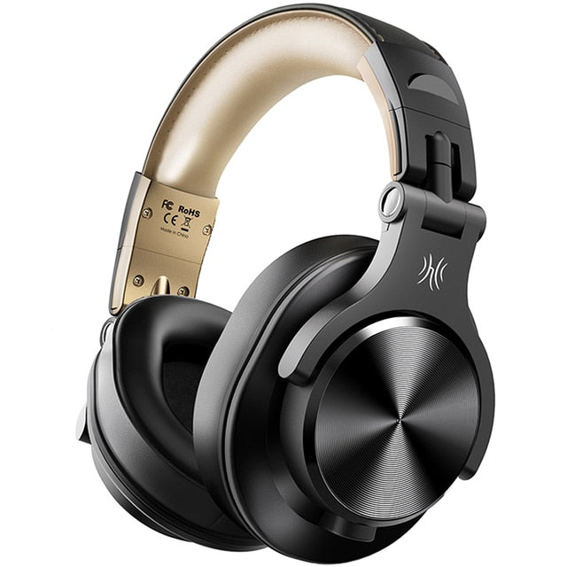 Oneodio Fusion A70 Bluetooth 5.2 Headphones Stereo Over Ear Wireless Headset Professional Recording Studio Monitor DJ Headphones