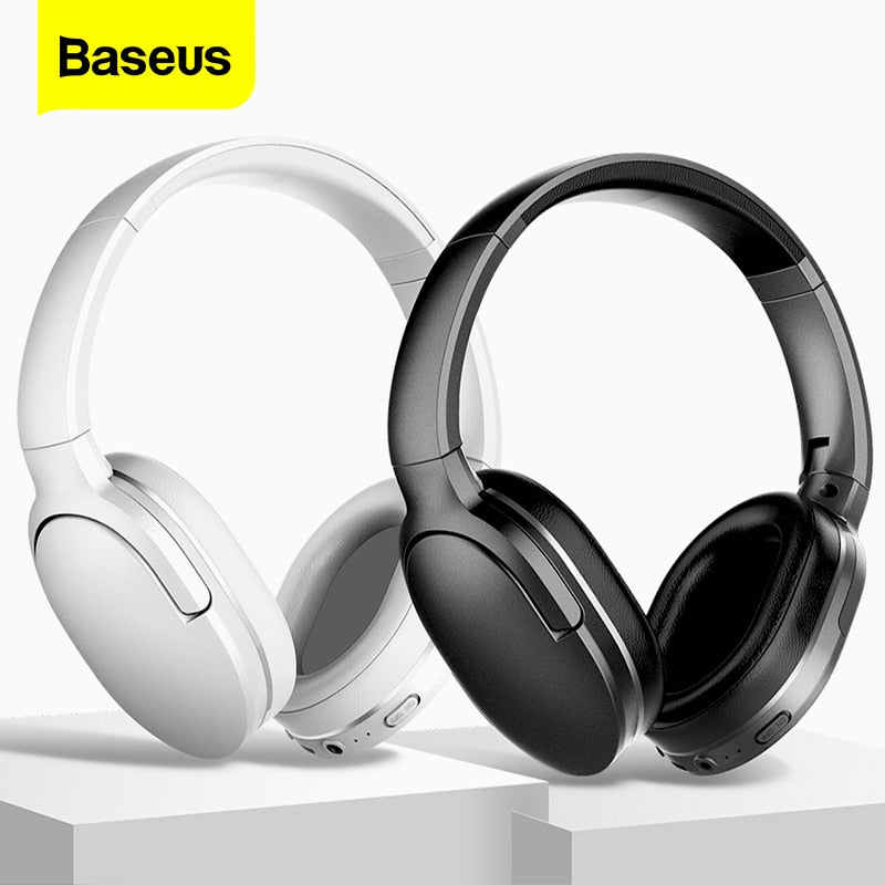 Baseus D02 Pro Wireless Headphones Sport Bluetooth 5.0 Earphone Handsfree Headset Ear Buds Head Phone Earbuds For iPhone Xiaomi