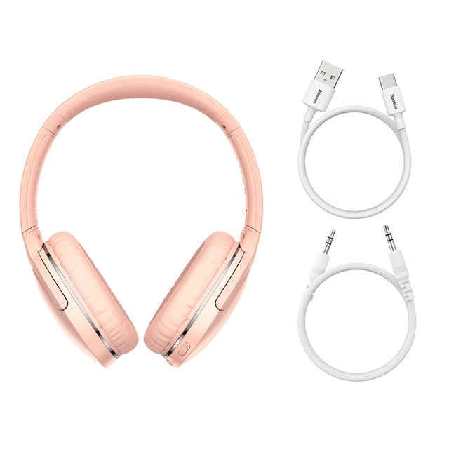 Baseus D02 Pro Wireless Headphones Sport Bluetooth 5.0 Earphone Handsfree Headset Ear Buds Head Phone Earbuds For iPhone Xiaomi