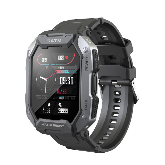 MELANDA 2022 New Smart Watch Men IP68 5ATM Waterproof Outdoor Sports Fitness Tracker Health Monitor Smartwatch for Android IOS