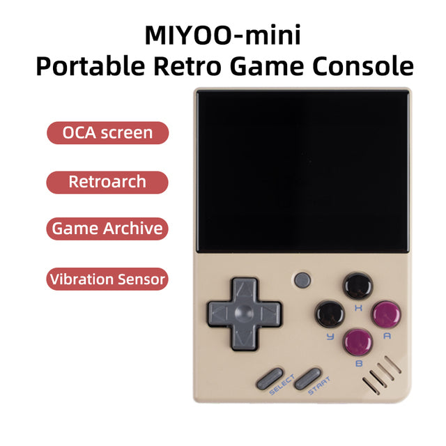 MIYOO MINI V2 V3 PortableRetro Handheld Game Console 2.8Inch IPS Screen Video Game Consoles Linux System Classic Gaming Emulator