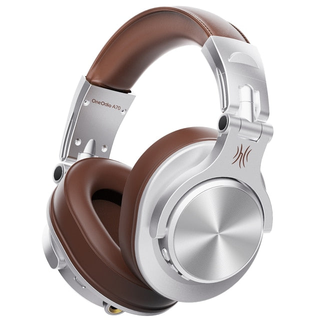Oneodio Fusion A70 Bluetooth 5.2 Headphones Stereo Over Ear Wireless Headset Professional Recording Studio Monitor DJ Headphones