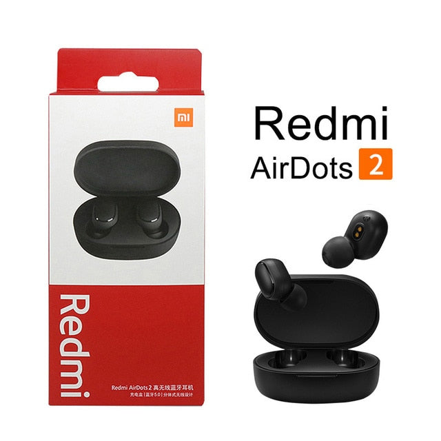 Original Xiaomi Redmi Airdots 2 Fone Wireless Earbuds Stereo Earphone Bluetooth Headphones with Mic Airdots 2 Bluetooth Headset