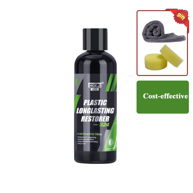Plastic Restorer Back To Black Gloss Car Cleaning Products Auto Polish And Repair Coating  Renovator For Car Detailing HGKJ 24