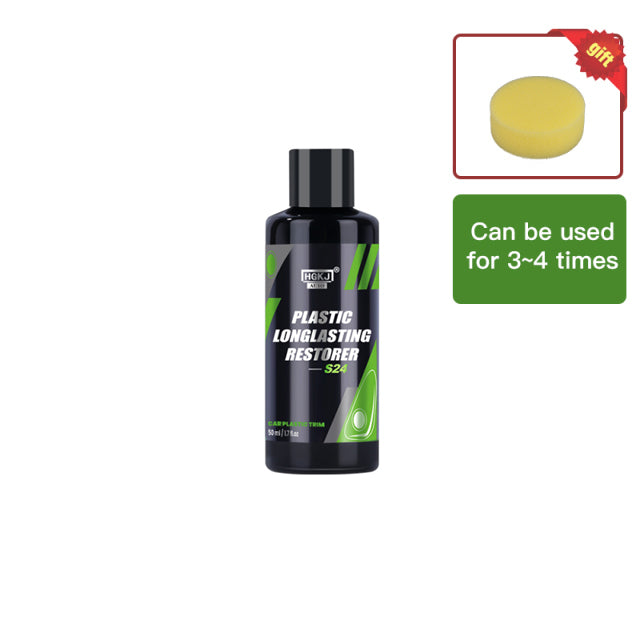Plastic Restorer Back To Black Gloss Car Cleaning Products Auto Polish And Repair Coating  Renovator For Car Detailing HGKJ 24