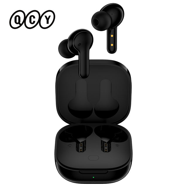 QCY T13 Bluetooth Headphone V5.1 Wireless TWS Earphone Touch Control Earbuds 4 Microphones ENC HD Call Headset Customizing APP